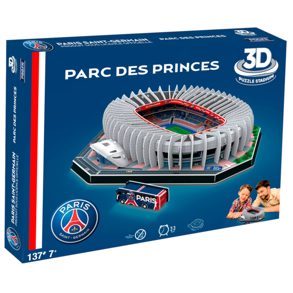 Paris Saint-Germain Parc des Princes Stadium - 3D Puzzle