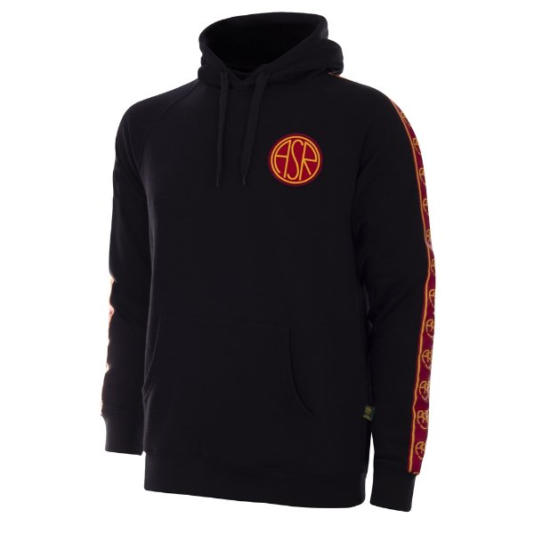 COPA Football - AS Roma Taper Hooded Sweater - Black