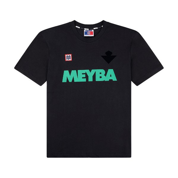 Meyba - Los Verdiblancos Retro Training T-Shirt - Black