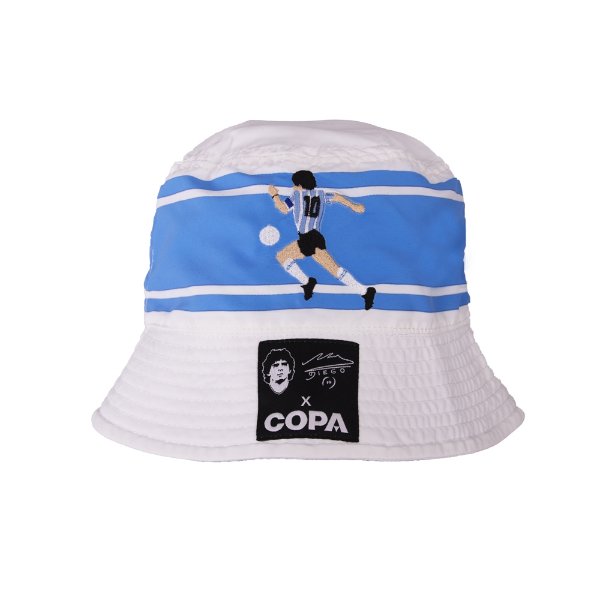 Maradona X COPA Argentina Embroidery Bucket Hat