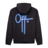 Off The Pitch - Fullstop Hooded Sweater - Black