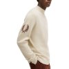 Fred Perry - Laurel Wreath Mock Neck Jumper - Oatmeal