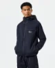 Weekend Offender - Reutemann Zip Through Hoodie - Navy