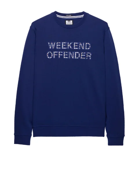 Weekend Offender - Warwich Sweater - Navy