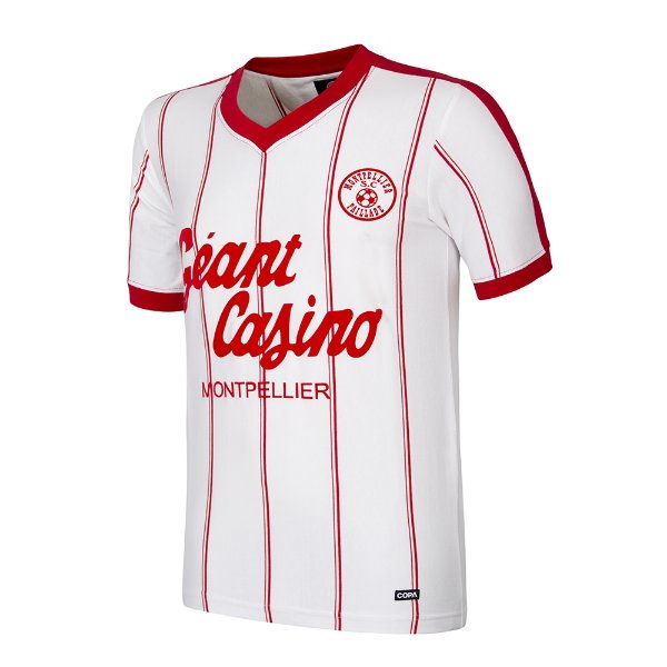 Montpellier HSC Retro Football Shirt Away 1983-1984