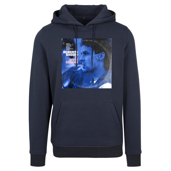 Image de LPFC - Sweat A Capuche Baggio Il Divin Codino - Bleu Marine